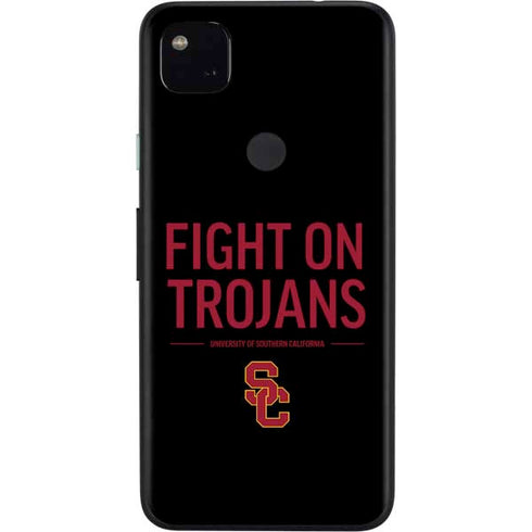 University of Southern California Fight On Trojans Google Pixel 4a Skin